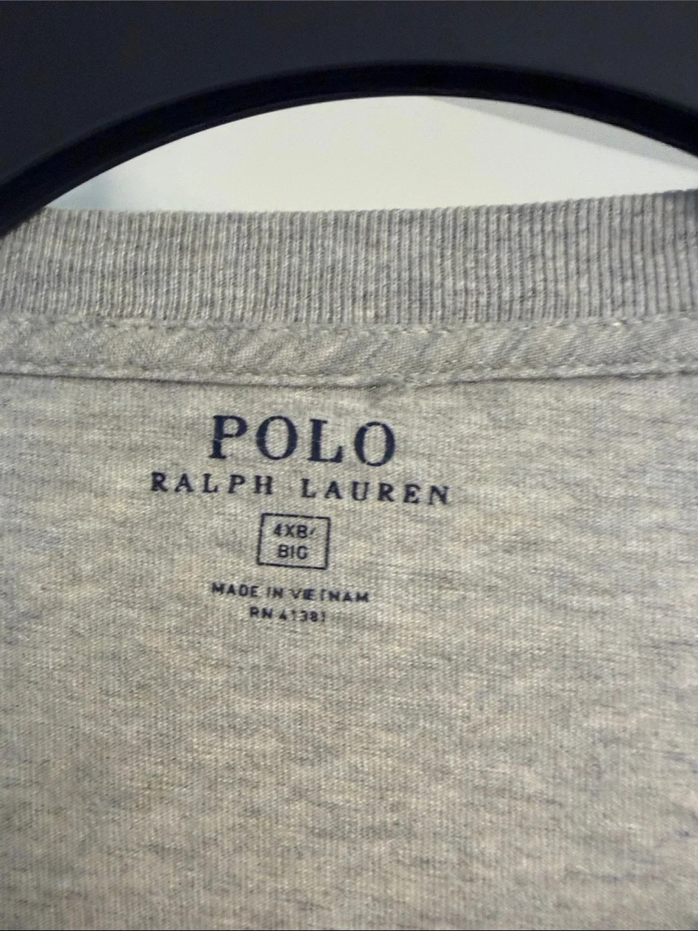 Polo by Ralph Lauren Light Gray Short-Sleeve Pocket Tee